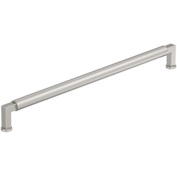 Balon 12-5/8" Center to Center Cabinet Pull , Satin Nickel