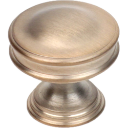 Belvedere 1-3/8 Inch Zinc Knob, Champagne Gold