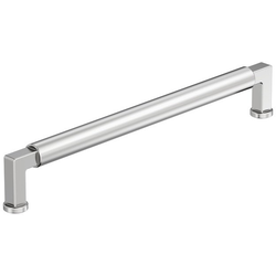 Balon 12" Center to Center Cabinet Appliance Pull , Polished Chrome
