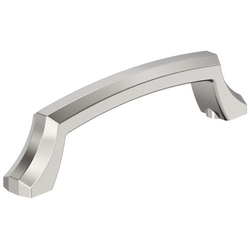 Bellamy 3-3/4" Center to Center Cabinet Pull , Polished Nickel