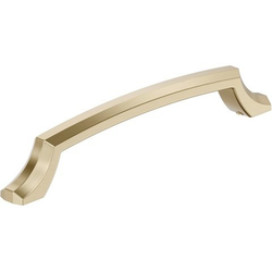 Bellamy 6-5/16" Center to Center Cabinet Pull , Golden Champagne