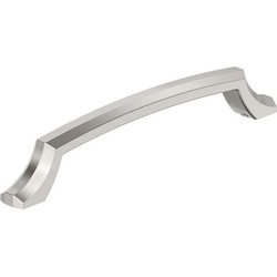 Bellamy 6-5/16" Center to Center Cabinet Pull , Satin Nickel