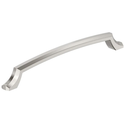 Bellamy 8-13/16" Center to Center Cabinet Pull , Satin Nickel