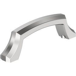 Bellamy 3" Center to Center Cabinet Pull , Polished Chrome