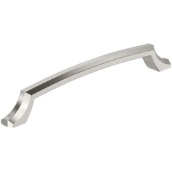 Bellamy 7-9/16" Center to Center Cabinet Pull , Satin Nickel