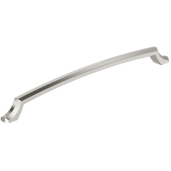 Bellamy 12-5/8" Center to Center Cabinet Pull , Satin Nickel