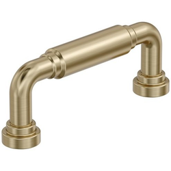 Coble 3" Center to Center Cabinet Pull , Golden Champagne