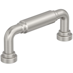 Coble 3" Center to Center Cabinet Pull , Satin Nickel