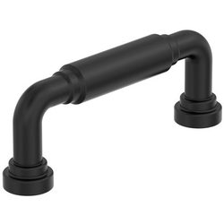 Coble 3" Center to Center Cabinet Pull , Matte Black