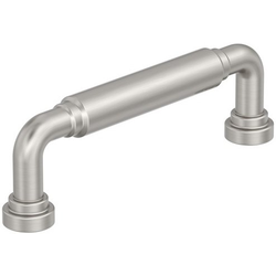 Coble 3-3/4" Center to Center Cabinet Pull , Satin Nickel