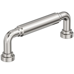 Coble 3-3/4" Center to Center Cabinet Pull , Polished Nickel