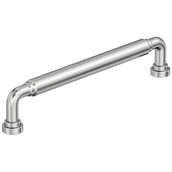 Coble 6-5/16" Center to Center Cabinet Pull , Polished Chrome