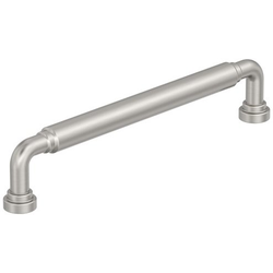 Coble 6-5/16" Center to Center Cabinet Pull , Satin Nickel