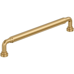 Coble 7-9/16" Center to Center Cabinet Pull , Champagne Bronze