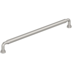Coble 12-5/8" Center to Center Cabinet Pull , Satin Nickel