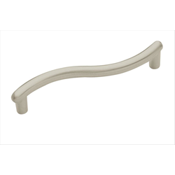 Basic Metals 3-3/4 Inch Center to Center Satin Nickel Cabinet Pull