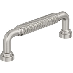 Collet 3-3/4" Center to Center Cabinet Pull , Satin Nickel