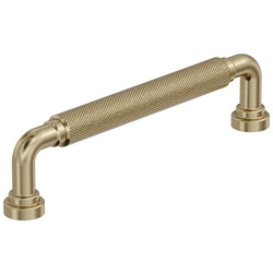 Collet 5-1/16" Center to Center Cabinet Pull , Golden Champagne