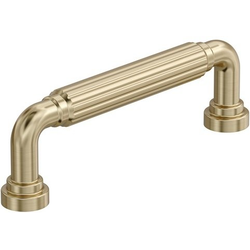 Cowrie 3-3/4" Center to Center Cabinet Pull , Golden Champagne