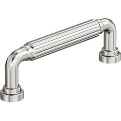 Cowrie 3-3/4" Center to Center Cabinet Pull , Polished Nickel