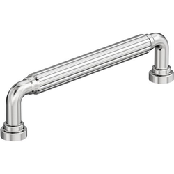 Cowrie 5-1/16" Center to Center Cabinet Pull , Polished Chrome