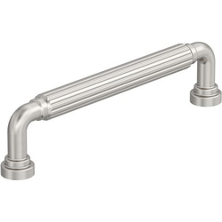 Cowrie 5-1/16" Center to Center Cabinet Pull , Satin Nickel