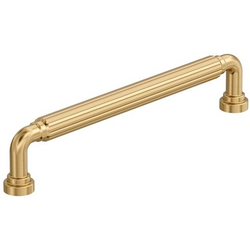 Cowrie 6-5/16" Center to Center Cabinet Pull , Champagne Bronze