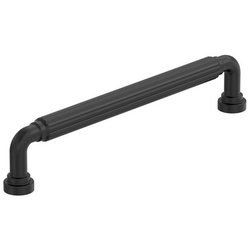 Cowrie 6-5/16" Center to Center Cabinet Pull , Matte Black