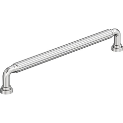 Cowrie 8-13/16" Center to Center Cabinet Pull , Polished Chrome