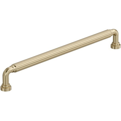Cowrie 10-1/16" Center to Center Cabinet Pull , Golden Champagne