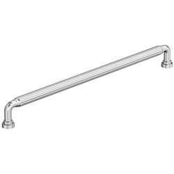 Cowrie 12-5/8" Center to Center Cabinet Pull , Polished Chrome