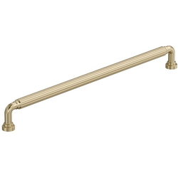 Cowrie 12-5/8" Center to Center Cabinet Pull , Golden Champagne