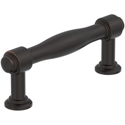 Enlivity 3" Center to Center Cabinet Pull , Oil-Rubbed Bronze