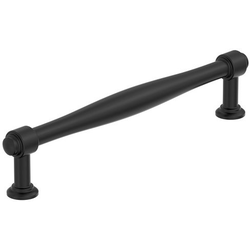 Enlivity 6-5/16" Center to Center Cabinet Pull , Matte Black