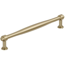 Enlivity 8-13/16" Center to Center Cabinet Pull , Golden Champagne