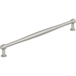 Enlivity 12-5/8" Center to Center Cabinet Pull , Satin Nickel