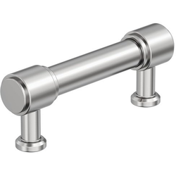 Faircrest 3" Center to Center Cabinet Pull , Polished Chrome