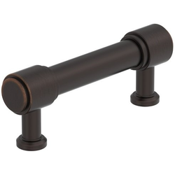 Faircrest 3" Center to Center Cabinet Pull , Oil-Rubbed Bronze