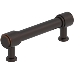 Faircrest 3-3/4" Center to Center Cabinet Pull , Oil-Rubbed Bronze