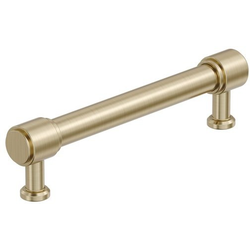 Faircrest 5-1/16" Center to Center Cabinet Pull , Golden Champagne