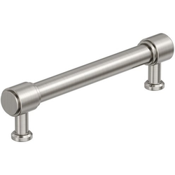 Faircrest 5-1/16" Center to Center Cabinet Pull , Satin Nickel
