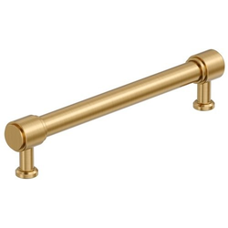 Faircrest 6-5/16" Center to Center Cabinet Pull , Champagne Bronze
