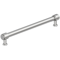 Faircrest 8-13/16" Center to Center Cabinet Pull , Polished Chrome