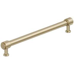Faircrest 8-13/16" Center to Center Cabinet Pull , Golden Champagne