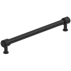 Faircrest 8-13/16" Center to Center Cabinet Pull , Matte Black