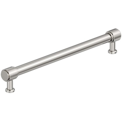 Faircrest 8-13/16" Center to Center Cabinet Pull , Polished Nickel