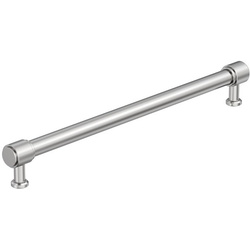 Faircrest 10-1/16" Center to Center Cabinet Pull , Polished Chrome