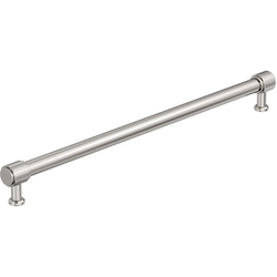 Faircrest 12-5/8" Center to Center Cabinet Pull , Polished Nickel