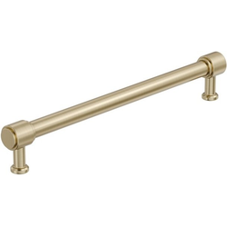 Faircrest 12" Center to Center Cabinet Appliance Pull , Golden Champagne