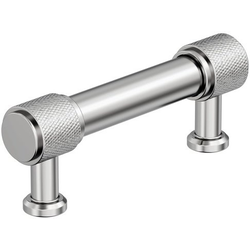 Faraday 3" Center to Center Cabinet Pull , Polished Chrome